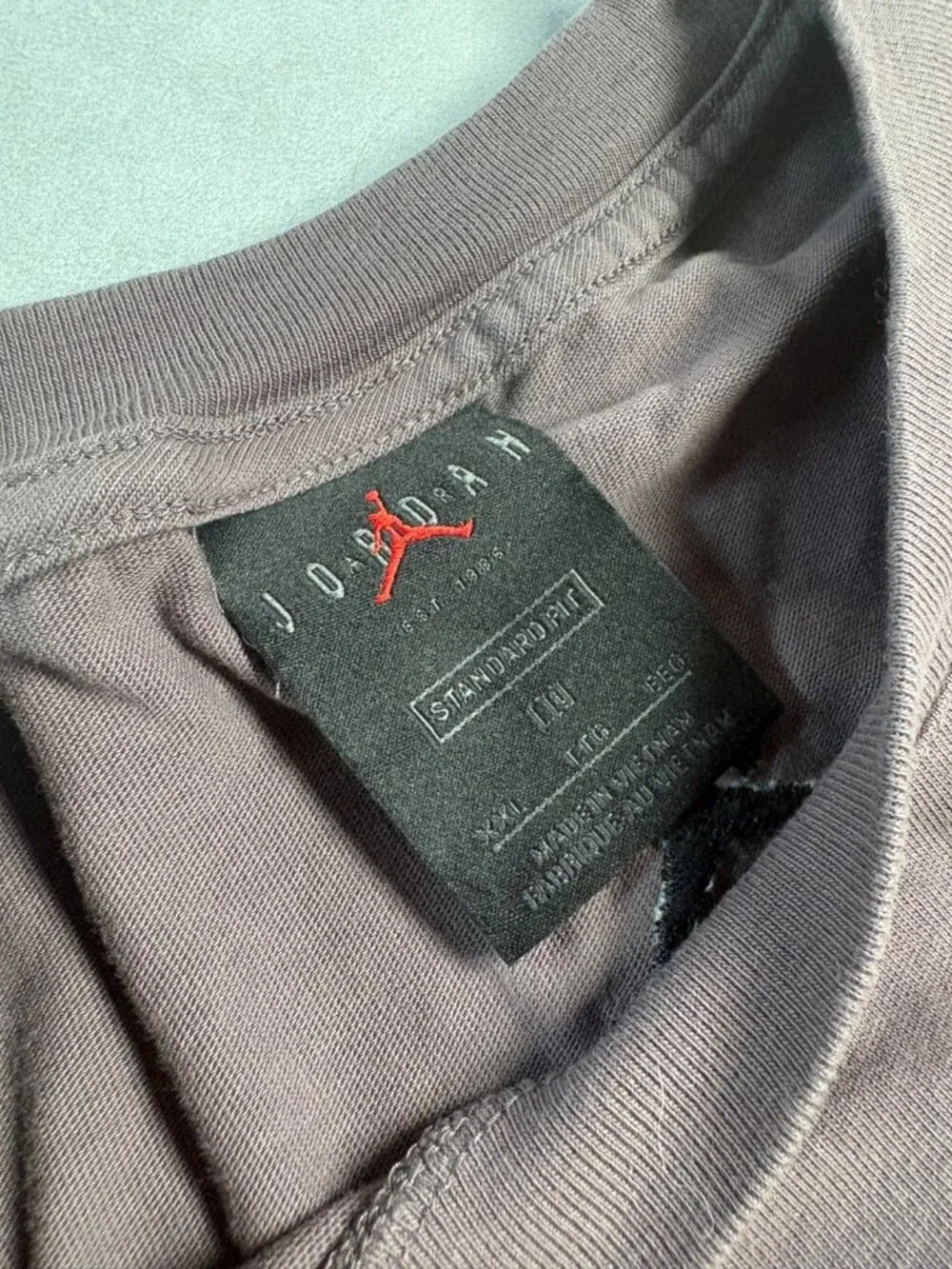 Air Jordan x A Ma Maniére Short-Sleeve T-Shirt Violet Ore/Black Size XXL